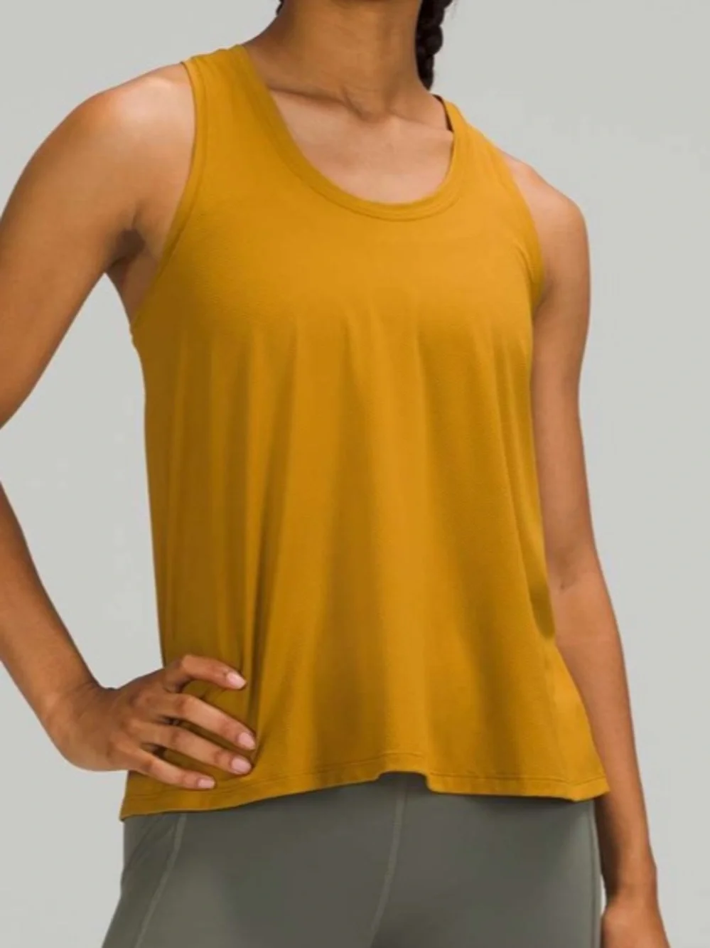 Lululemon Essential Tank Top *Train Gold Spice